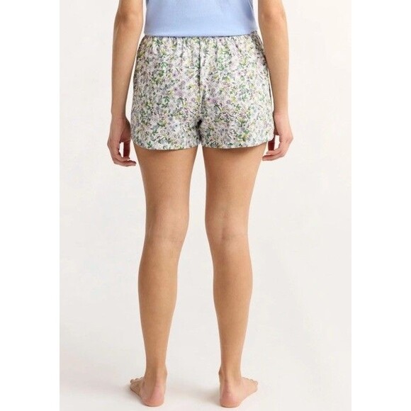 Joyspun Women’s Floral Pajama Boxer Sleep Shorts Size Large (12-14) Never Worn - Picture 3 of 11